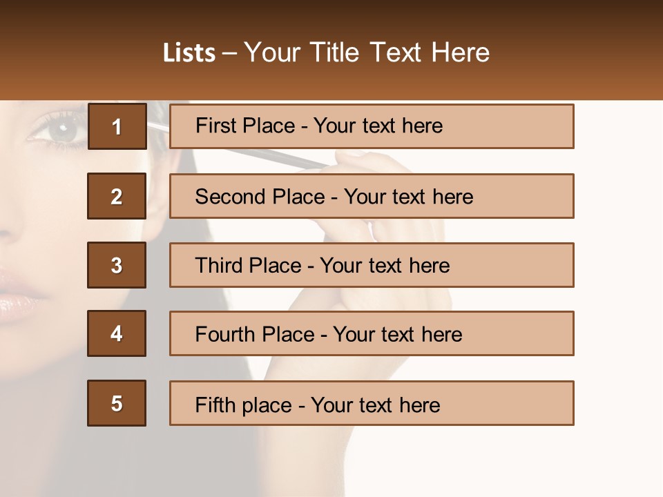 Sunset Senior Wave PowerPoint Template
