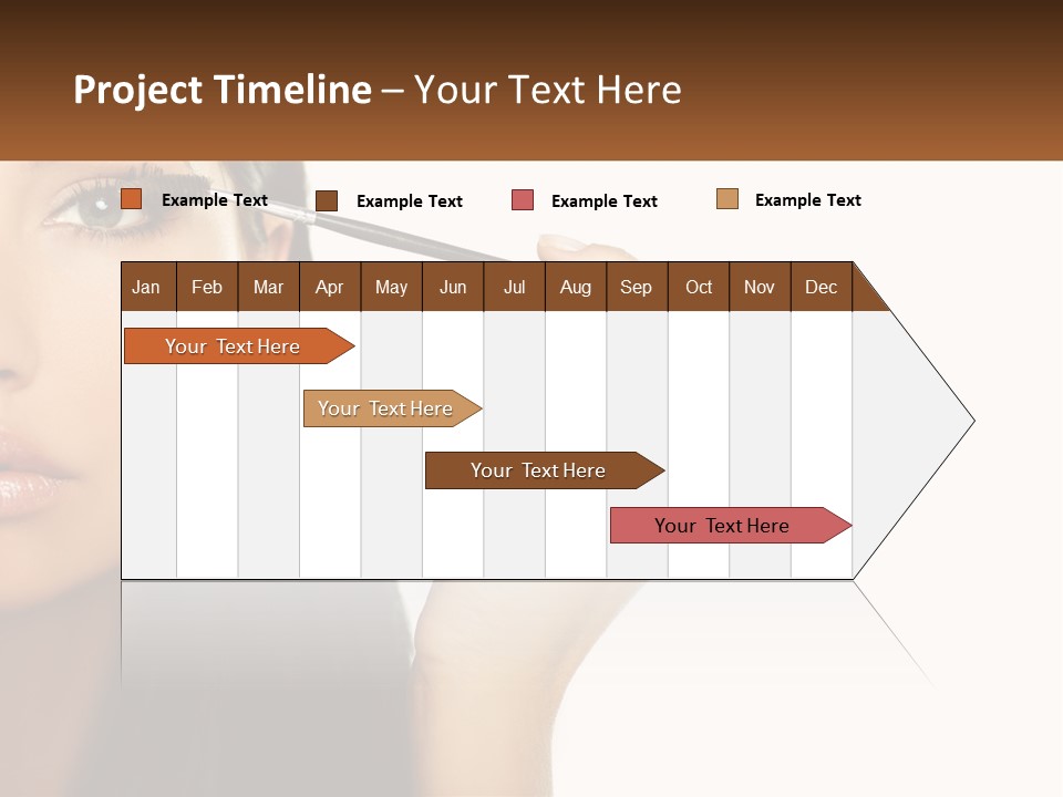 Sunset Senior Wave PowerPoint Template