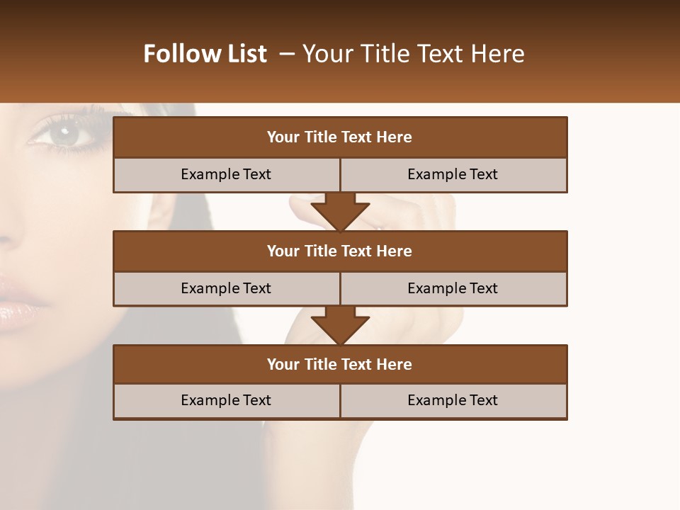 Sunset Senior Wave PowerPoint Template