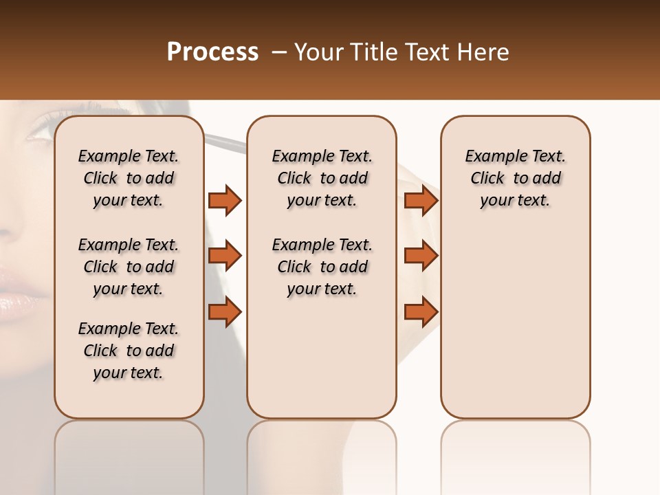 Sunset Senior Wave PowerPoint Template