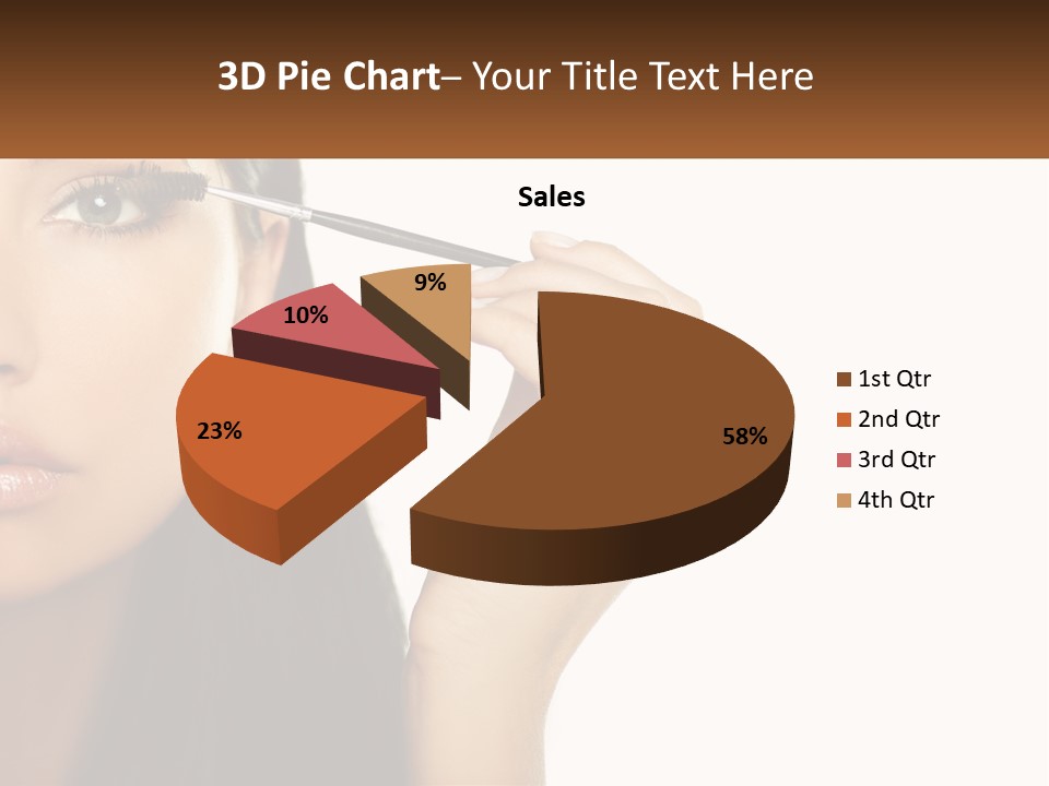 Sunset Senior Wave PowerPoint Template