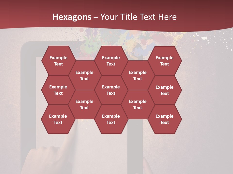 Single Sand Retirement PowerPoint Template