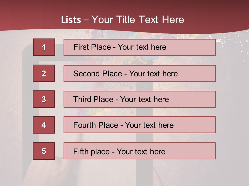 Single Sand Retirement PowerPoint Template