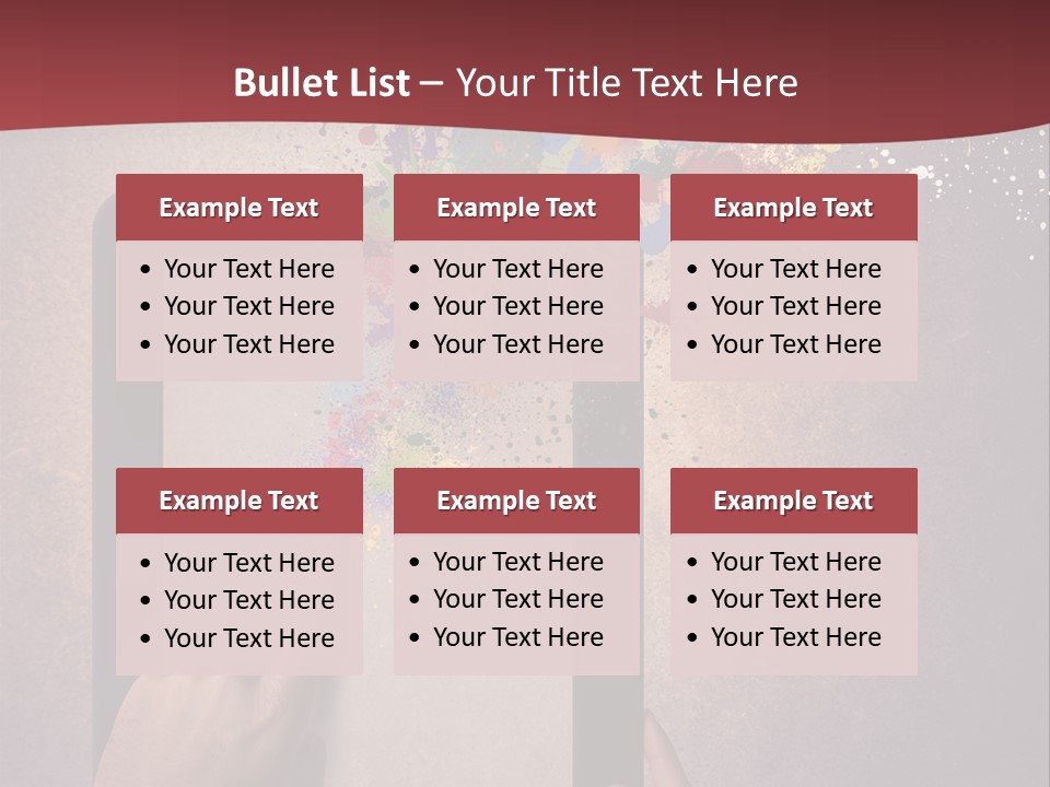 Single Sand Retirement PowerPoint Template