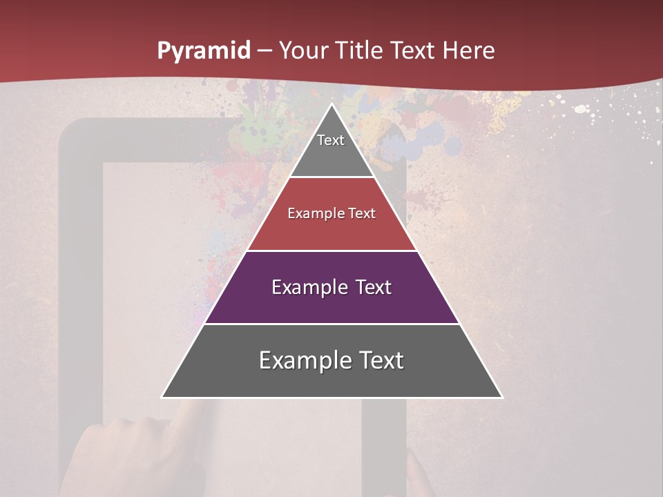 Single Sand Retirement PowerPoint Template