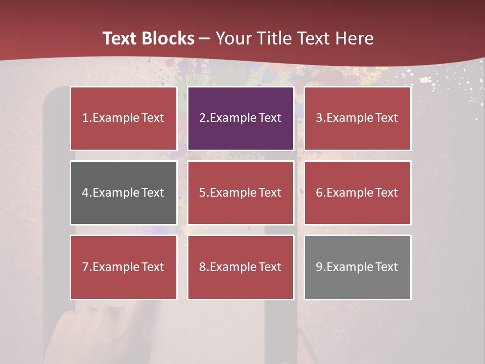 Single Sand Retirement PowerPoint Template