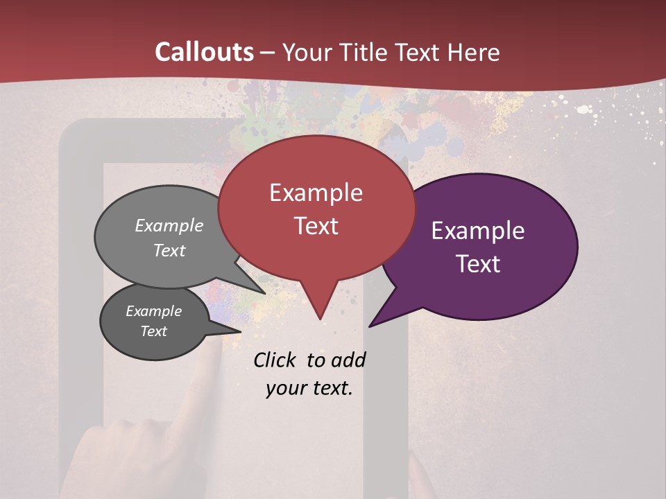 Single Sand Retirement PowerPoint Template