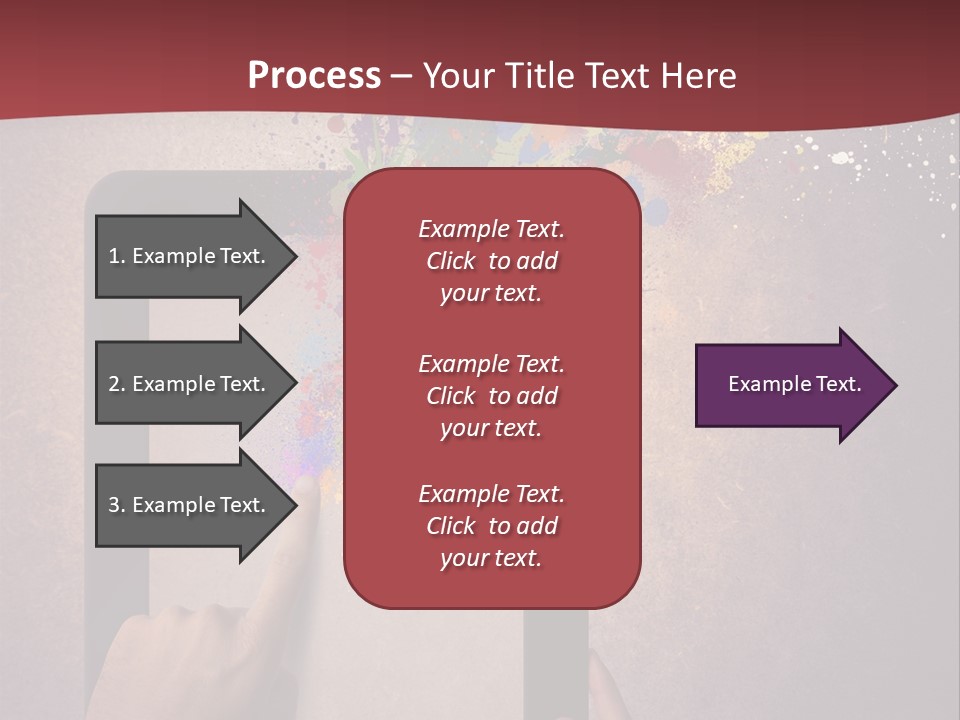 Single Sand Retirement PowerPoint Template