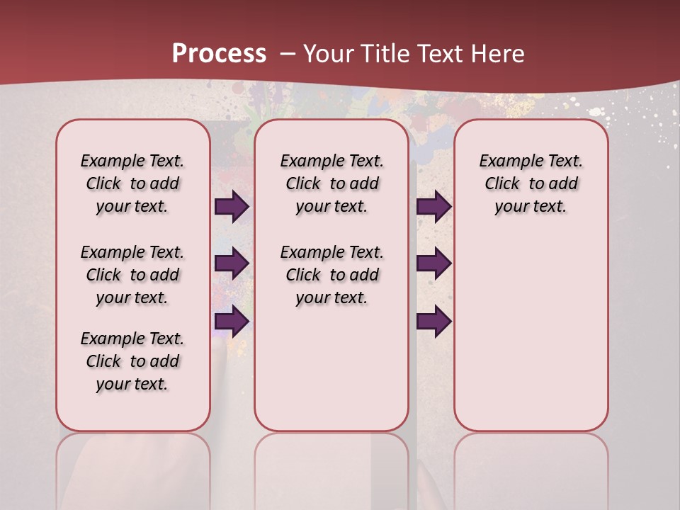 Single Sand Retirement PowerPoint Template