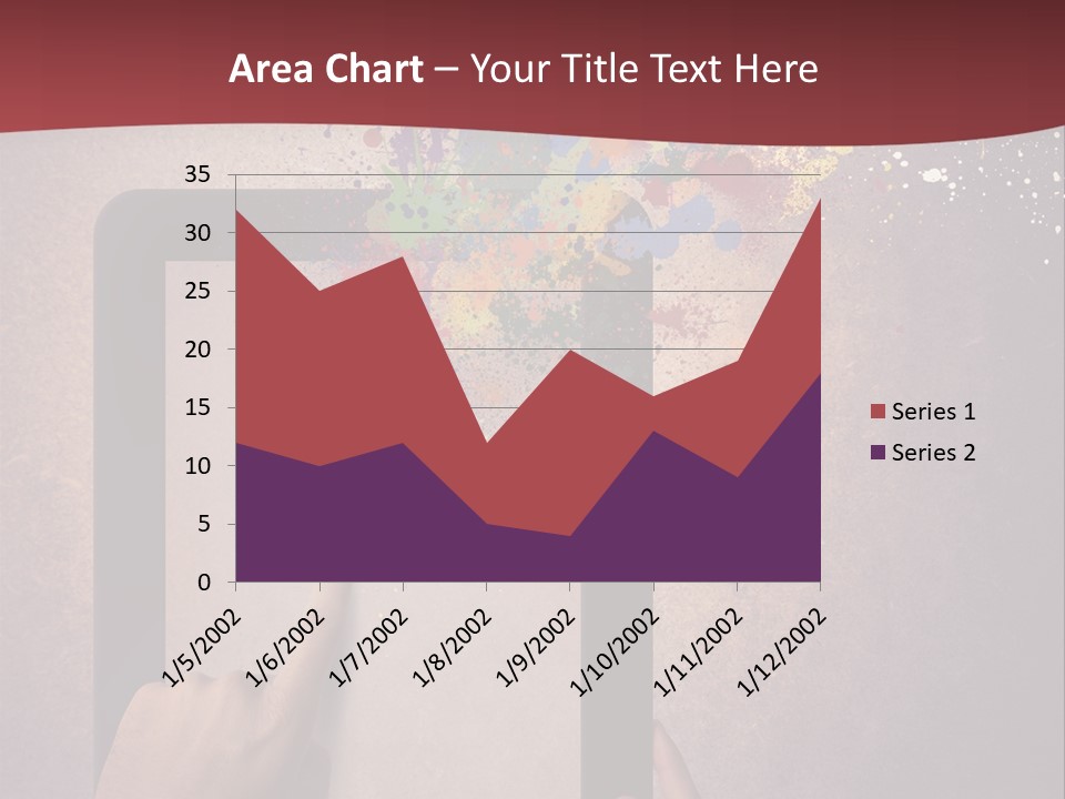 Single Sand Retirement PowerPoint Template