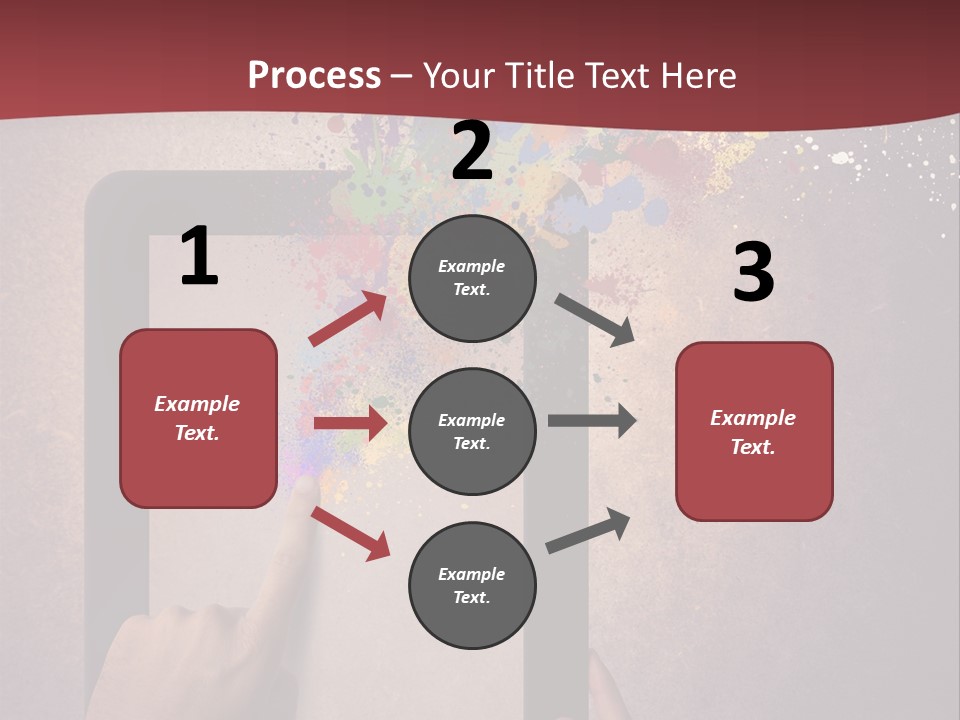 Single Sand Retirement PowerPoint Template
