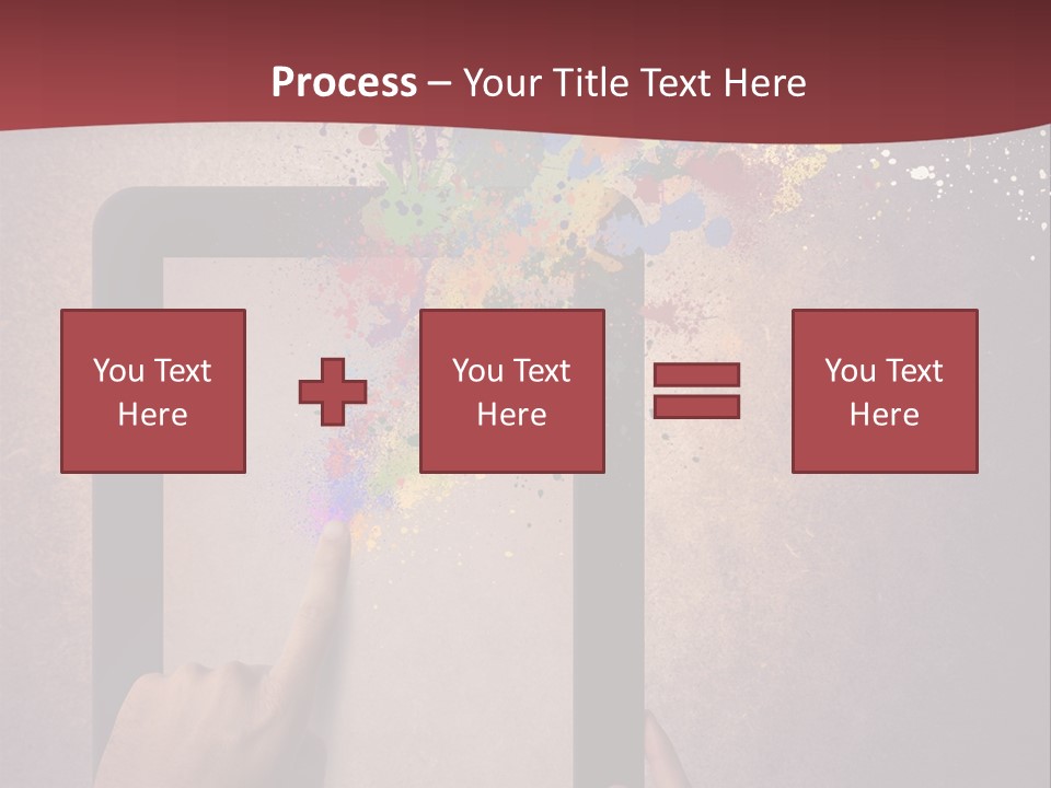 Single Sand Retirement PowerPoint Template