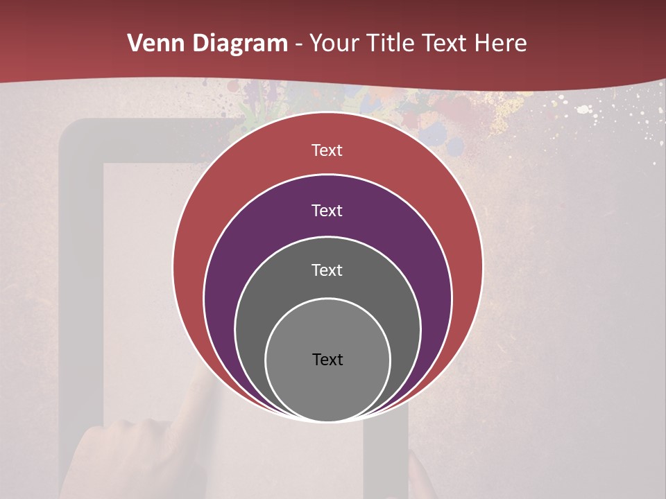 Single Sand Retirement PowerPoint Template