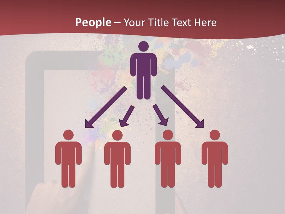 Single Sand Retirement PowerPoint Template