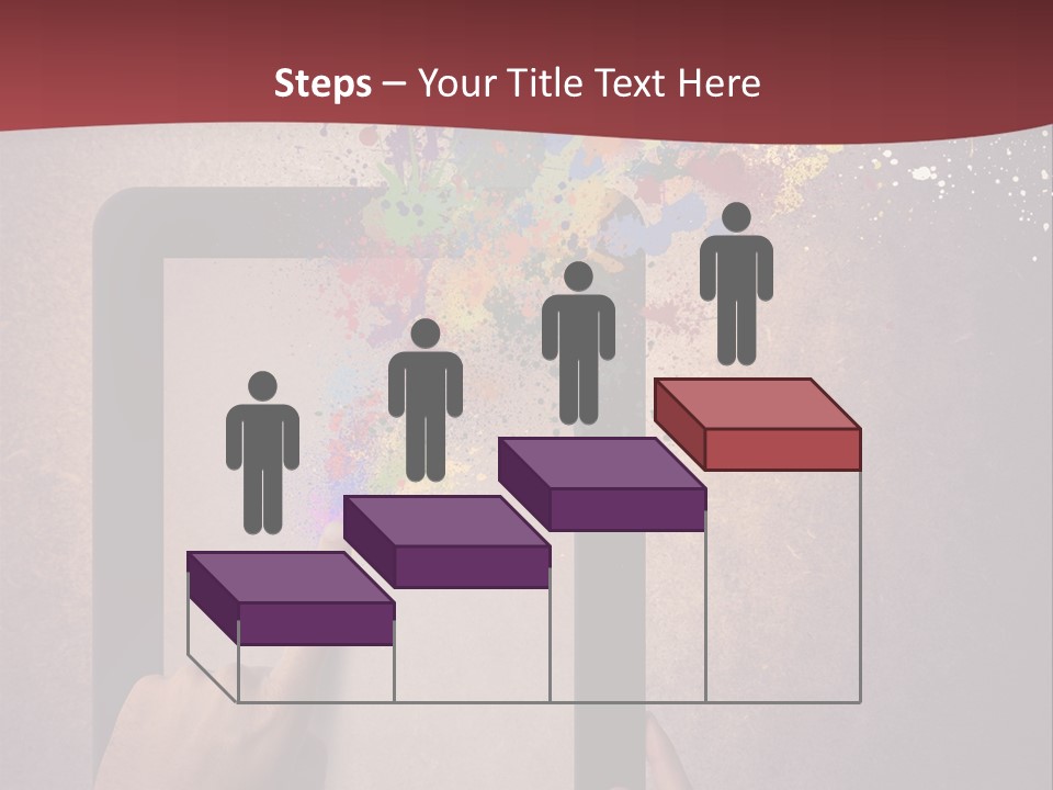 Single Sand Retirement PowerPoint Template