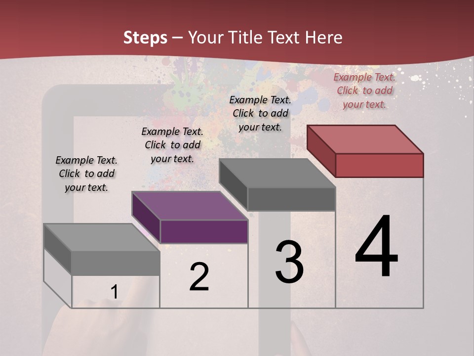 Single Sand Retirement PowerPoint Template
