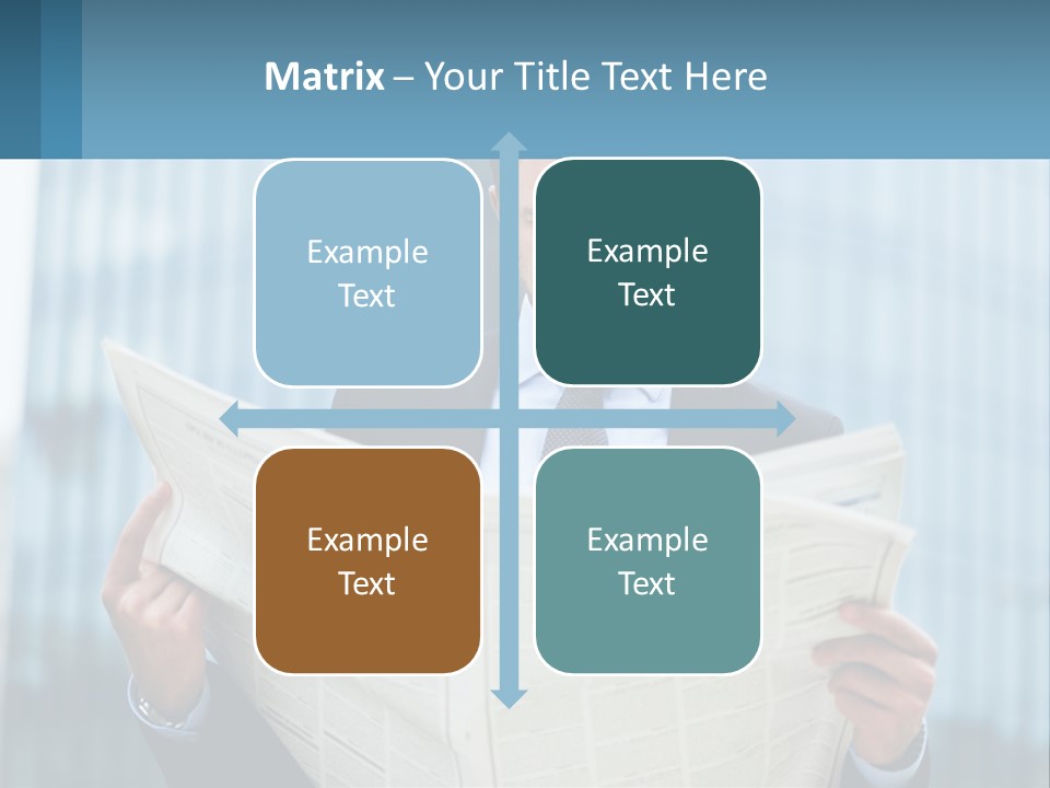 Water Sad Elderly PowerPoint Template