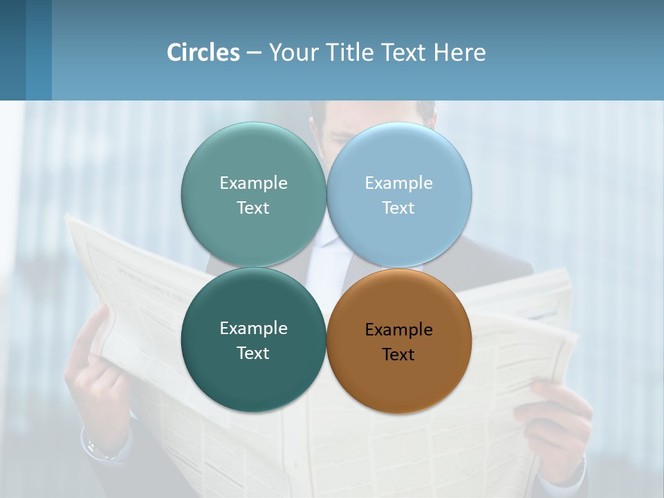 Water Sad Elderly PowerPoint Template