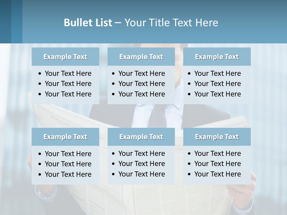 Water Sad Elderly PowerPoint Template