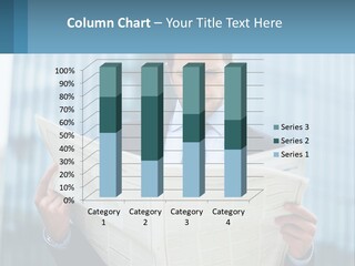 Water Sad Elderly PowerPoint Template