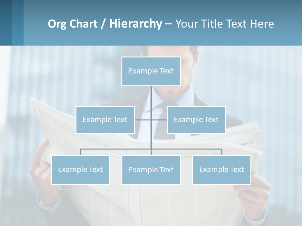 Water Sad Elderly PowerPoint Template