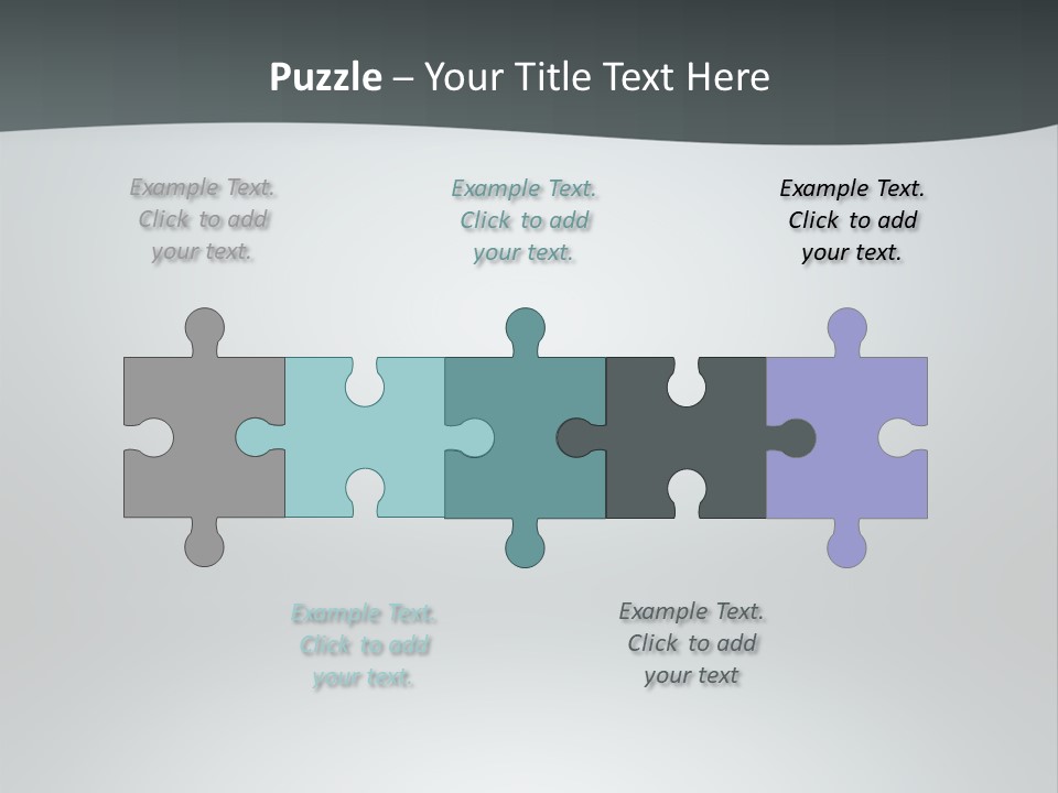 Water Pensioner White PowerPoint Template