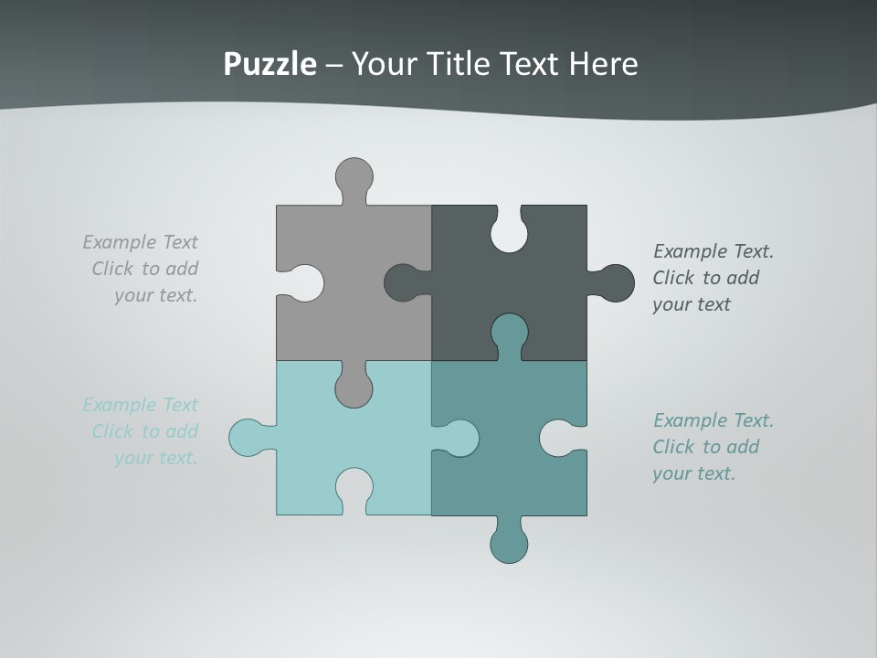 Water Pensioner White PowerPoint Template