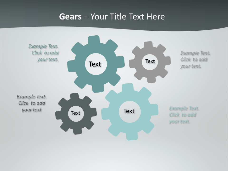 Water Pensioner White PowerPoint Template