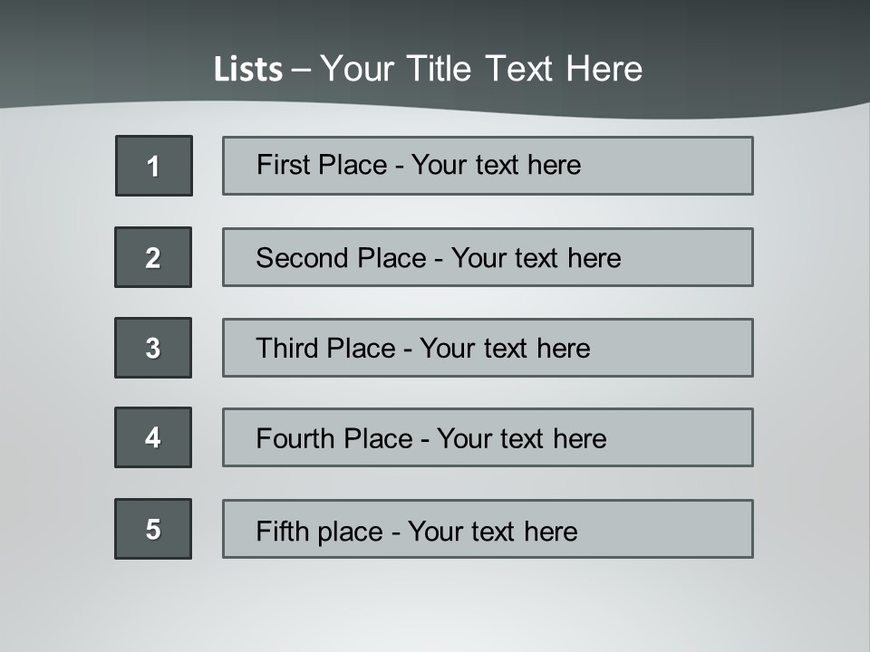 Water Pensioner White PowerPoint Template