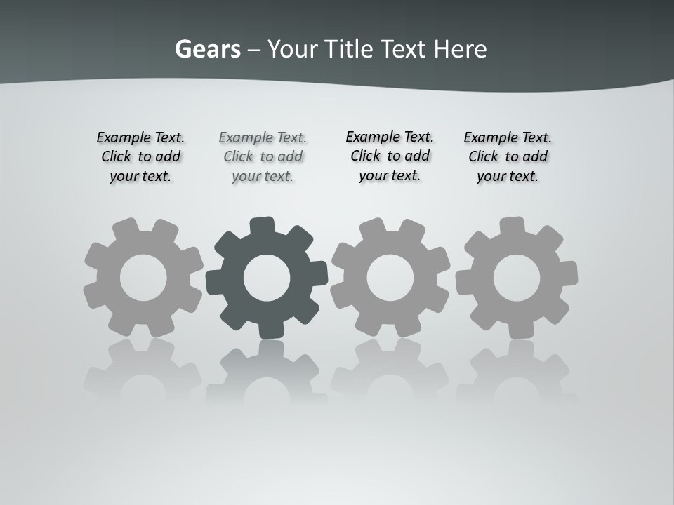 Water Pensioner White PowerPoint Template