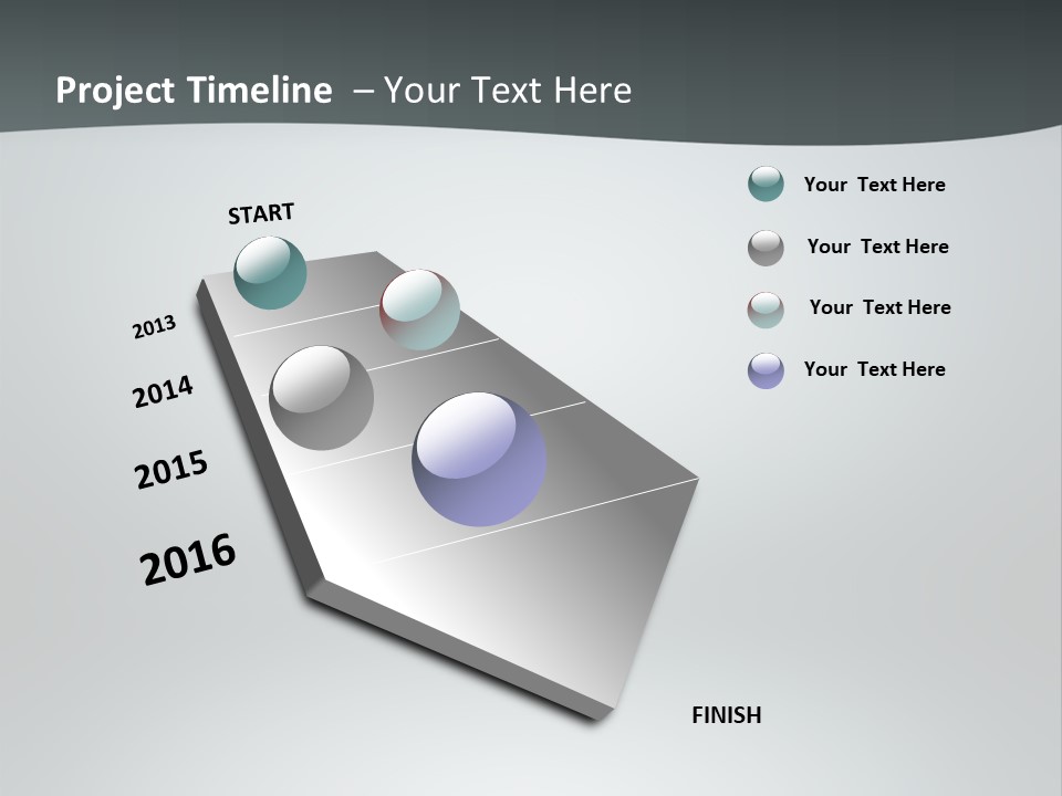 Water Pensioner White PowerPoint Template