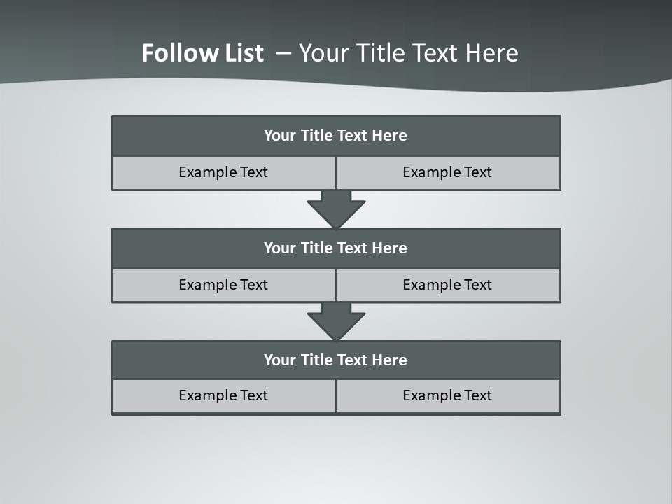 Water Pensioner White PowerPoint Template