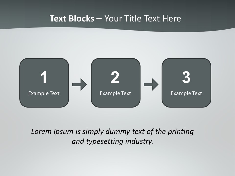 Water Pensioner White PowerPoint Template