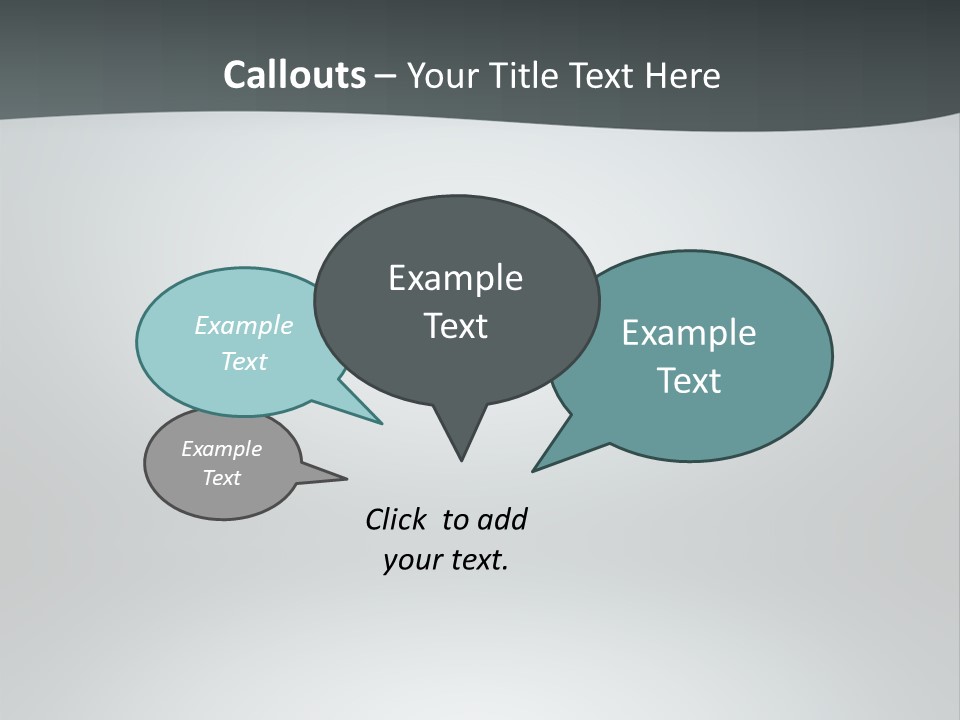 Water Pensioner White PowerPoint Template