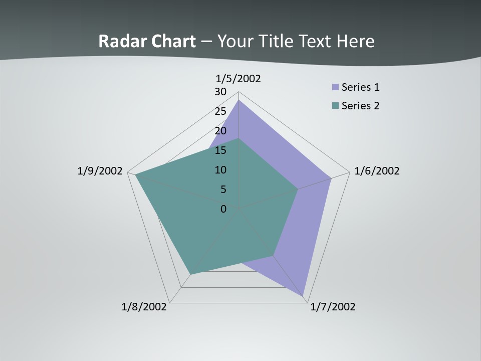 Water Pensioner White PowerPoint Template