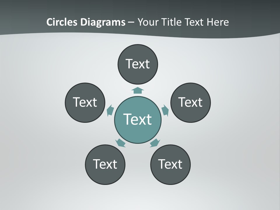 Water Pensioner White PowerPoint Template