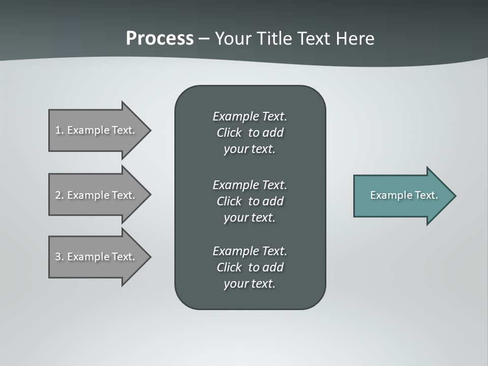 Water Pensioner White PowerPoint Template