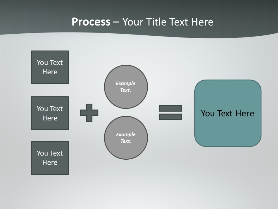 Water Pensioner White PowerPoint Template