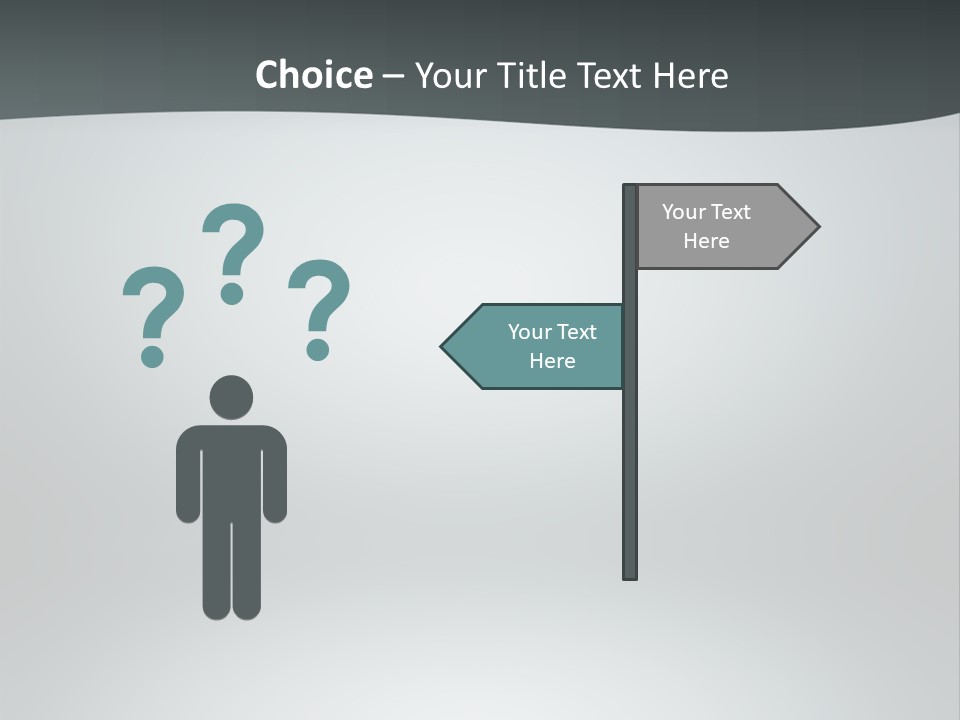 Water Pensioner White PowerPoint Template