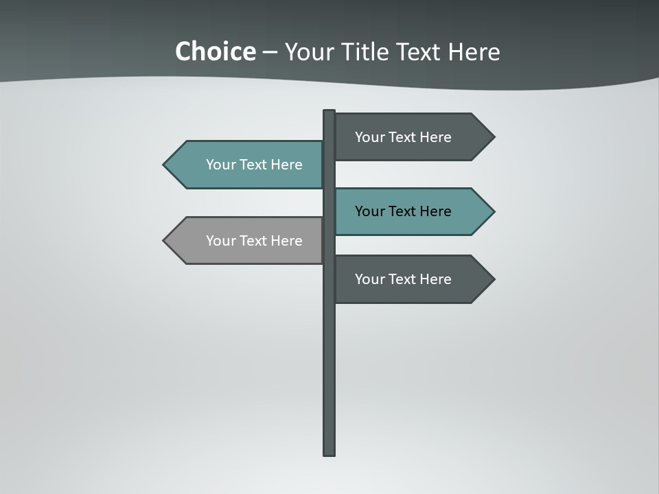 Water Pensioner White PowerPoint Template