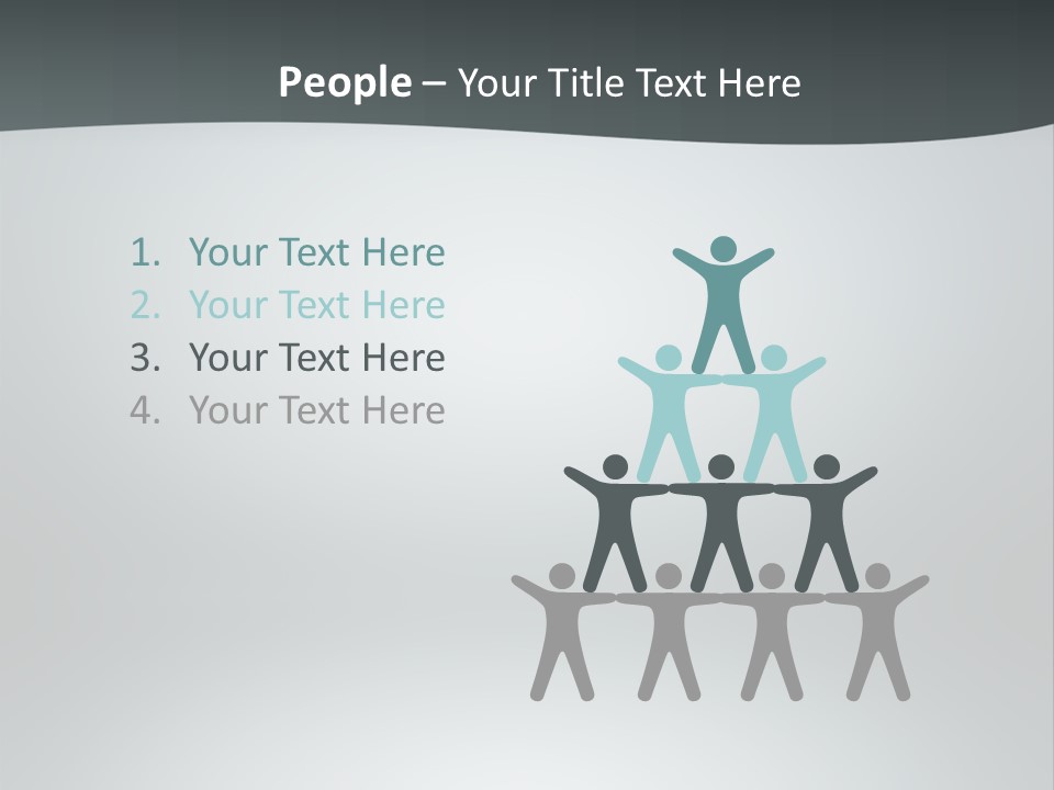 Water Pensioner White PowerPoint Template