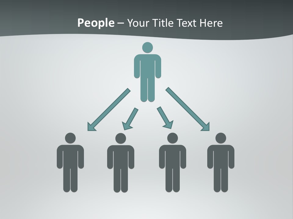 Water Pensioner White PowerPoint Template