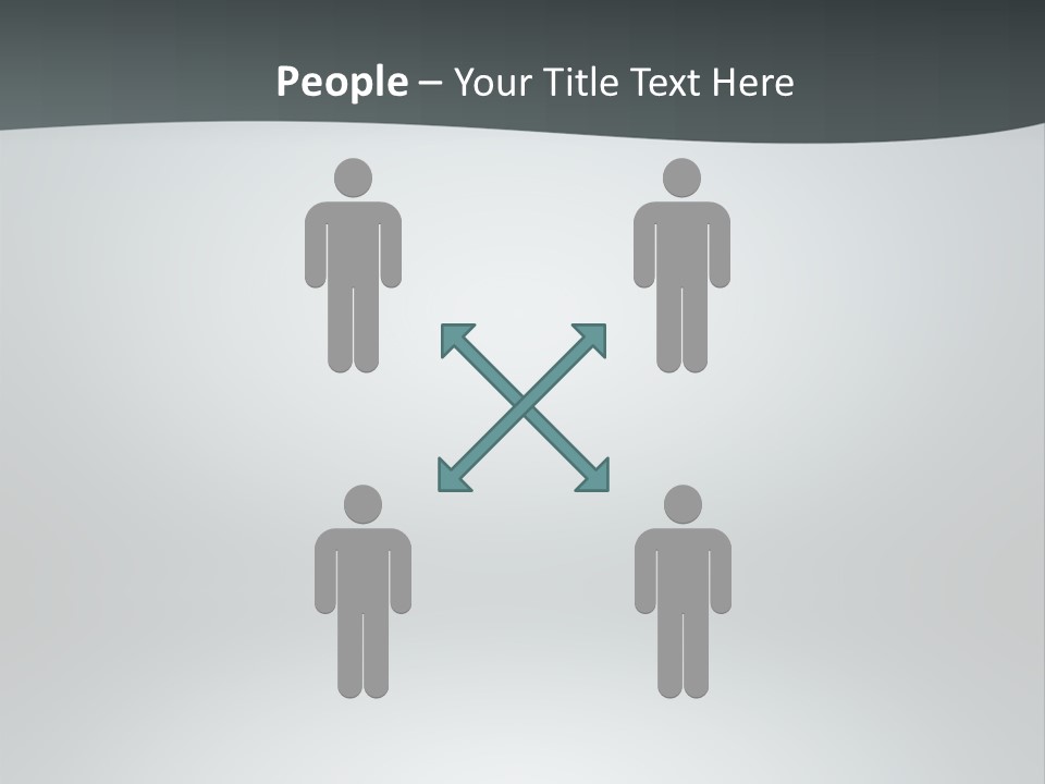 Water Pensioner White PowerPoint Template