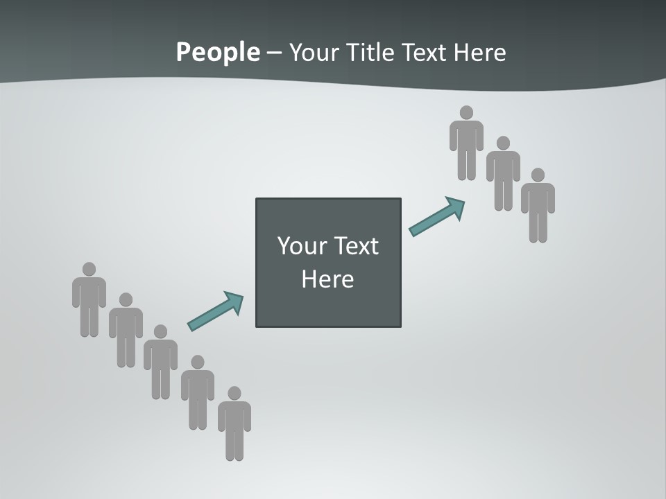 Water Pensioner White PowerPoint Template