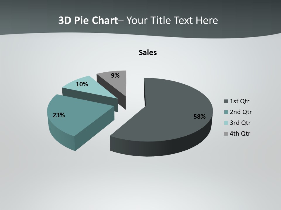 Water Pensioner White PowerPoint Template