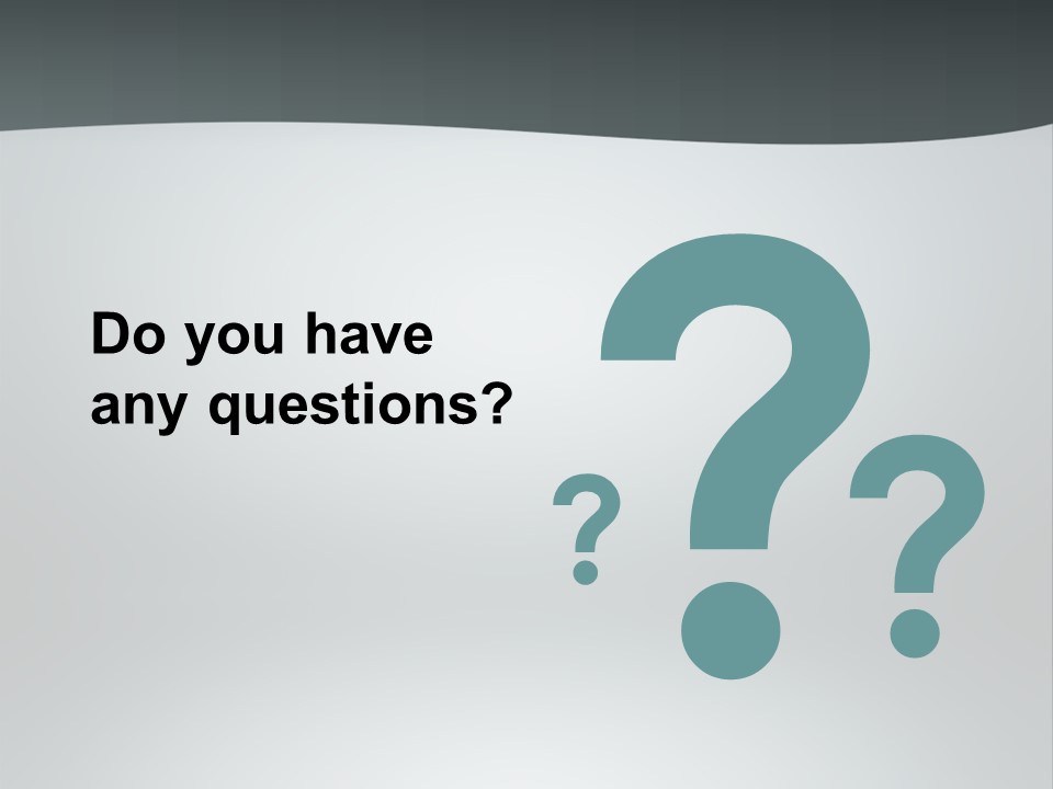 Water Pensioner White PowerPoint Template