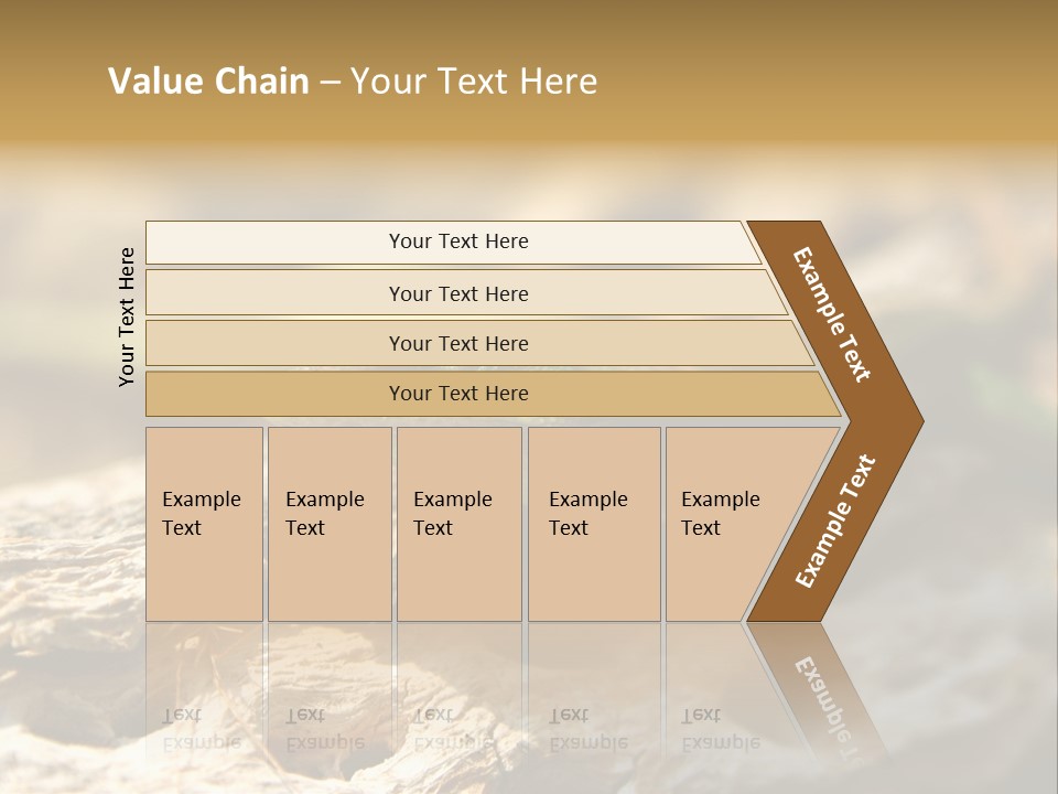 Beach Portrait Sunrise PowerPoint Template