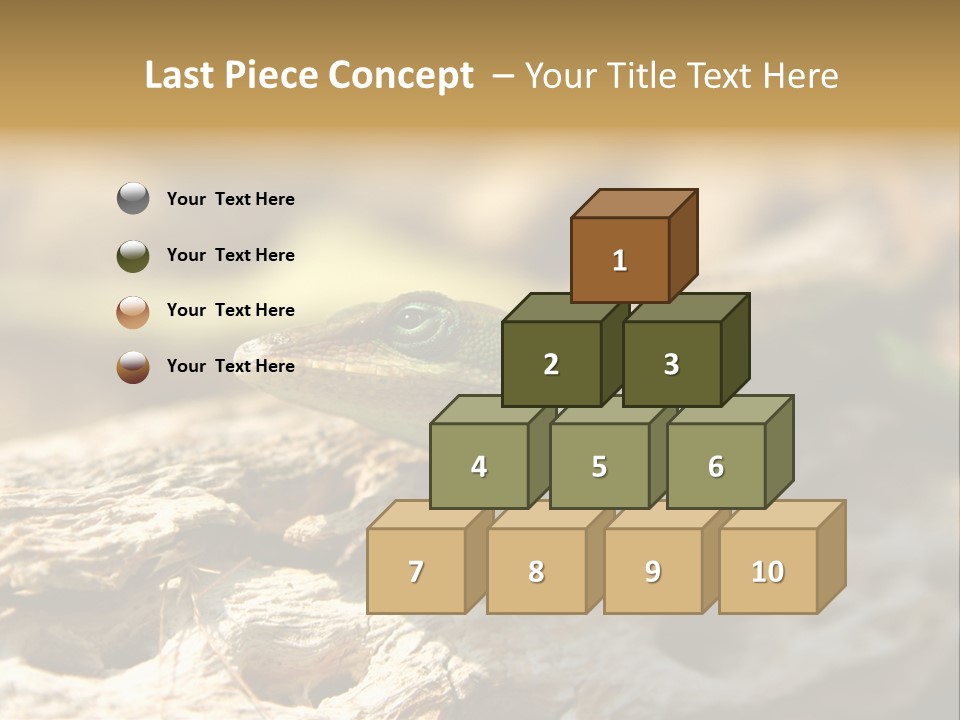 Beach Portrait Sunrise PowerPoint Template