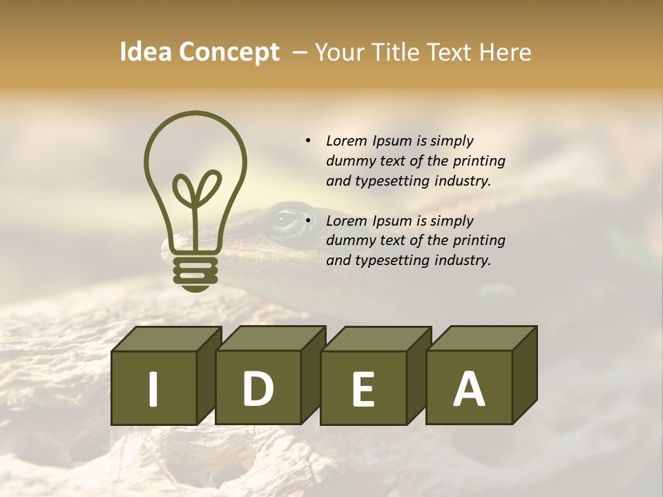 Beach Portrait Sunrise PowerPoint Template