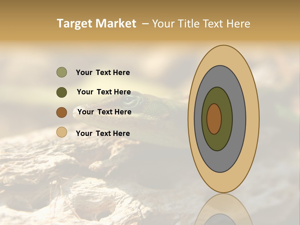 Beach Portrait Sunrise PowerPoint Template